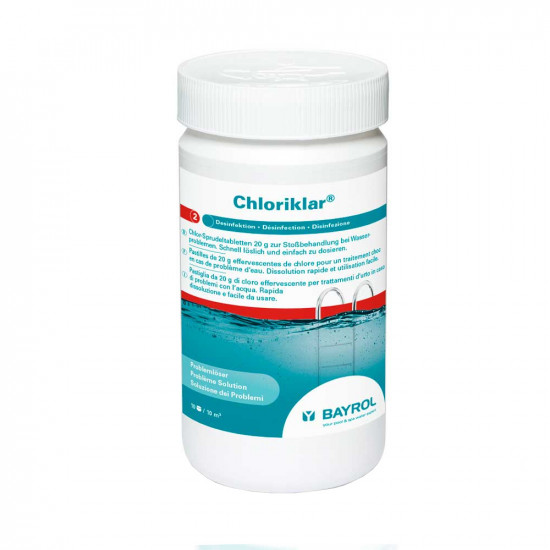 Хлор таблетки 20г Bayrol Хлориклар (Chloriklar) 1кг Хлор таблетки 20г Bayrol Хлориклар (Chloriklar) 1кг