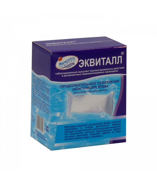Коагулирующее средство картриджи Маркопул Кемиклс Эквиталл 1кг