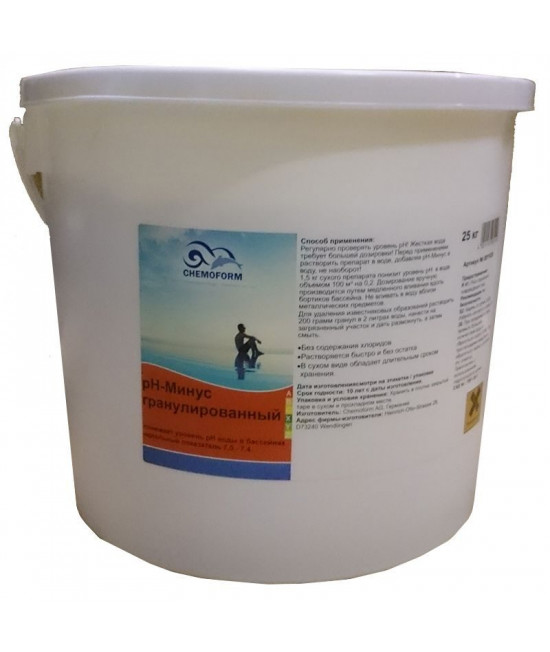 Chemoform рН минус гранулы, 25 кг