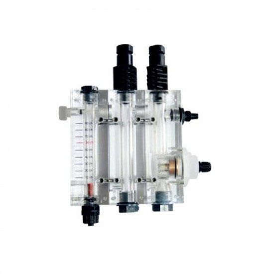 Ячейка AquaViva для измерения PH-RX-CL-датчик протока (9900103051) Ячейка AquaViva для измерения PH-RX-CL-датчик протока (9900103051)