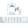 Фильтр Fiberpool ZBV1052 2'' с боковым подключением Фильтр Fiberpool ZBV1052 2'' с боковым подключением