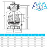 Фильтр Aquaviva P500 (10 м3/ч, D527) Фильтр Aquaviva P500 (10 м3/ч, D527)
