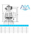 Фильтр Aquaviva P500 (10 м3/ч, D527) Фильтр Aquaviva P500 (10 м3/ч, D527)