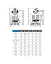 Фильтр Aquaviva V1200C (56.5 м3/ч, D1200) Фильтр Aquaviva V1200C (56.5 м3/ч, D1200)