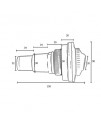 Форсунка Kokido Olimpic K004BU/W (ver2) стеновая (белая) Форсунка Kokido Olimpic K004BU/W (ver2) стеновая (белая)