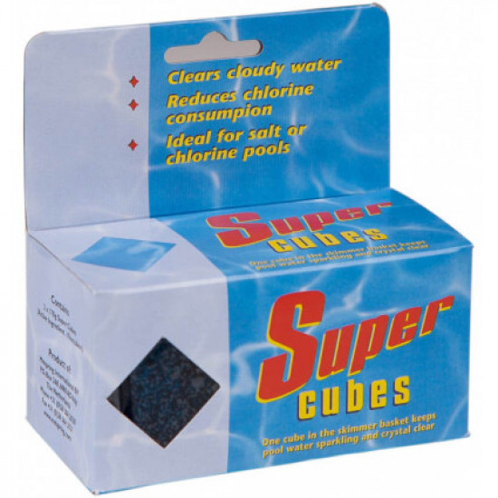 Флокулянт в гелевых блоках Melpool Super Cubes, 2x170 г Флокулянт в гелевых блоках Melpool Super Cubes, 2x170 г