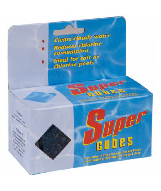 Флокулянт в гелевых блоках Melpool Super Cubes, 4x75 г
