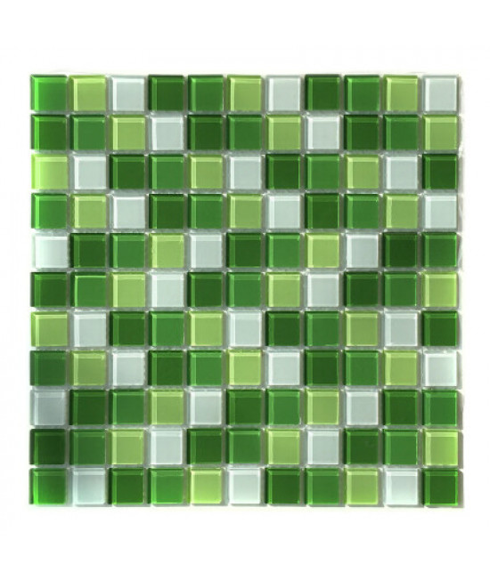 Мозаика стеклянная Aquaviva Сristall Green Light DCM173