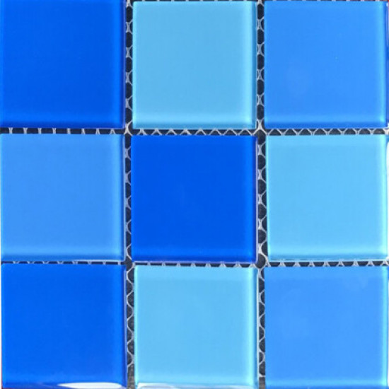 Мозаика стеклянная Aquaviva Cristall Light Blue (48 мм) Мозаика стеклянная Aquaviva Cristall Light Blue (48 мм)