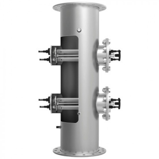 Ультрафиолетовая установка LIfetech Eco (616 м3/ч, DN300, 6х2 кВт), ручная очистка