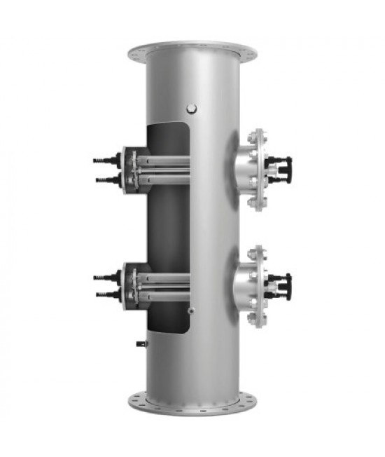 Ультрафиолетовая установка LIfetech Eco (616 м3/ч, DN300, 6х2 кВт), ручная очистка