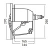 Прожектор галогенный Hayward Design 3478 (300 Вт) White Прожектор галогенный Hayward Design 3478 (300 Вт) White