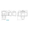 Скиммер Hayward 3119 Premium Wide под лайнер Скиммер Hayward 3119 Premium Wide под лайнер