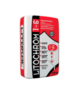 Затирочная смесь LITOCHROM 1-6 (белый) 25 кг Затирочная смесь LITOCHROM 1-6 (белый) 25 кг