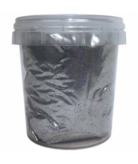 Цветная металлизированная добавка Kerateks Glitter, 75гр, серебро
