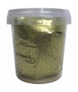 Цветная металлизированная добавка Kerateks Glitter, 75 гр, золото